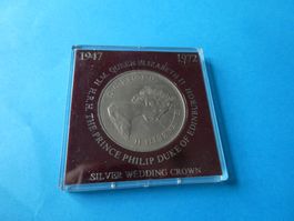 Grossbritannien 1947-1972, Silver Jubilee Crown  unzirkulier