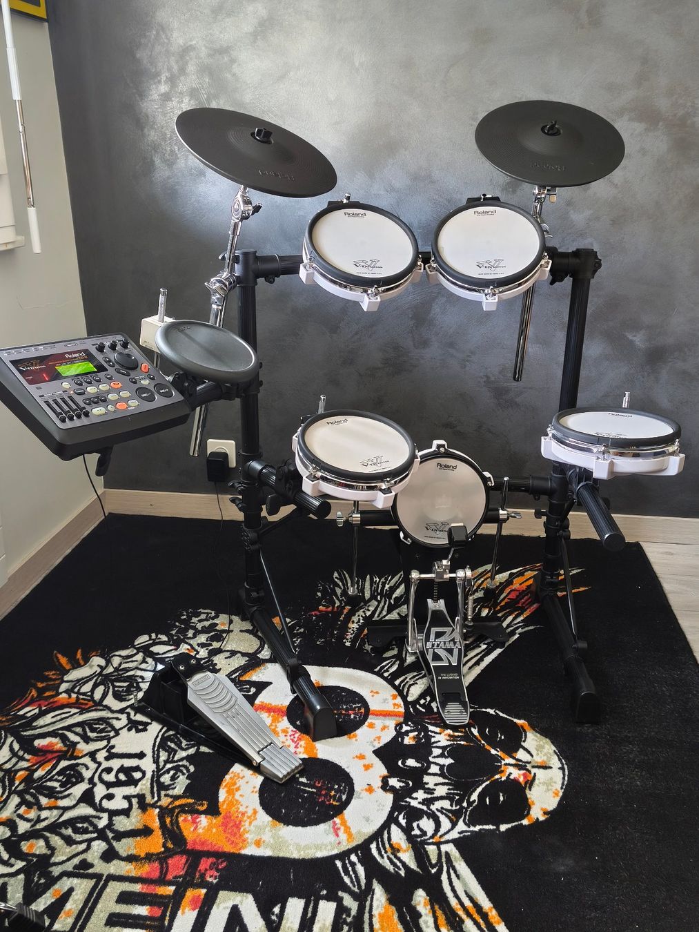 Instruments de musique: Batterie élecxtronique Roland TD8KV – D'occasion à Genève par Patfav