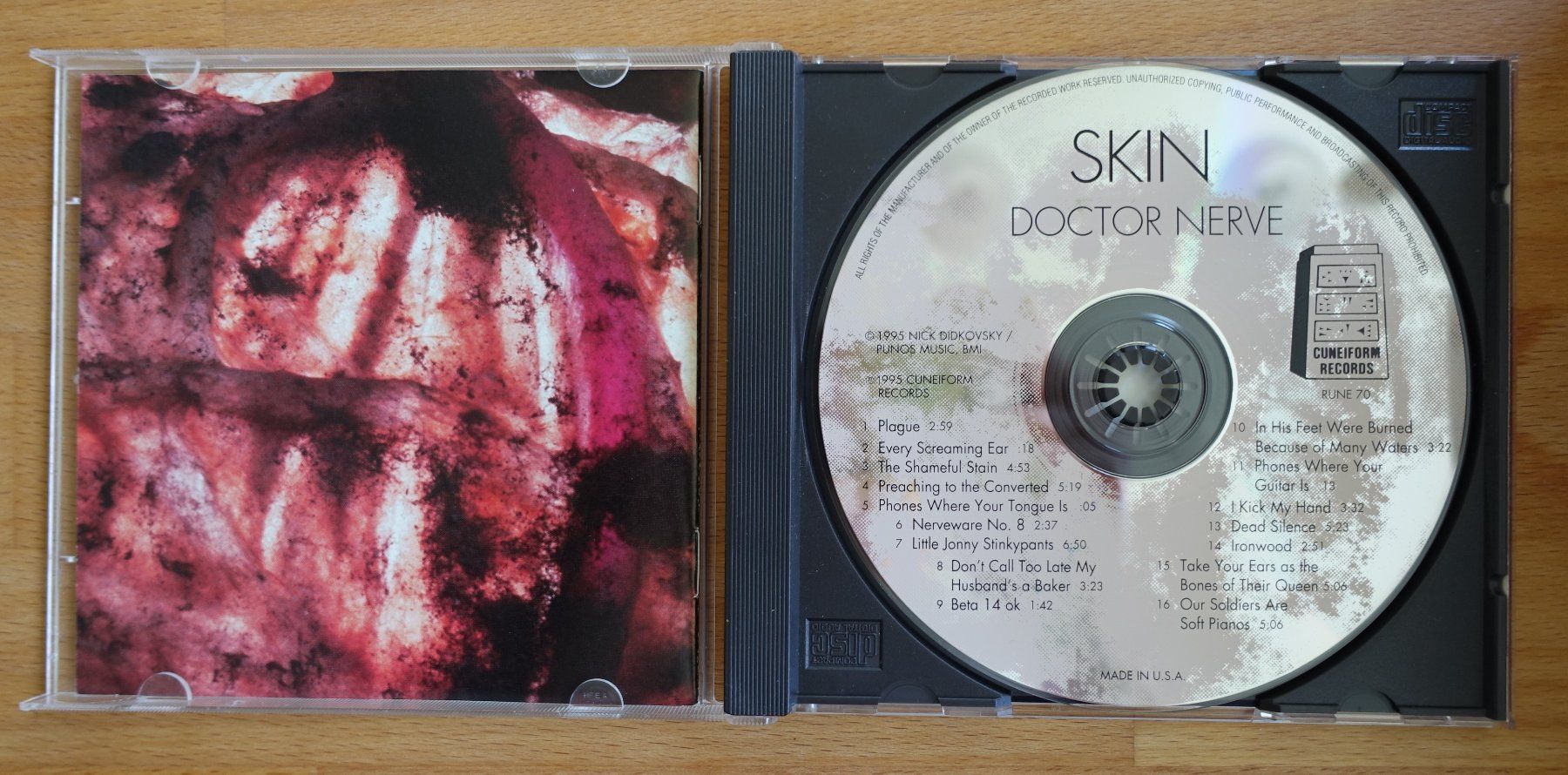 CD: Doctor Nerve SKIN – Nuovo (secondo la descrizione) da Zürich venduto da Makemake 2