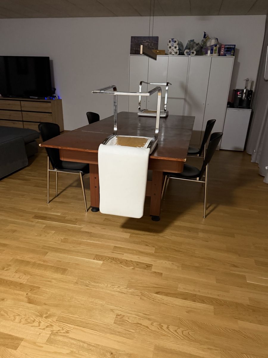 Billiardtische: Billardtisch "Schmidt" mit Abdeckung zum Esstisch! – Gebraucht aus Rupperswil von ste_9wfg