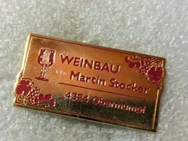 Ansteckpin 187: Weinbau Martin Stocker
