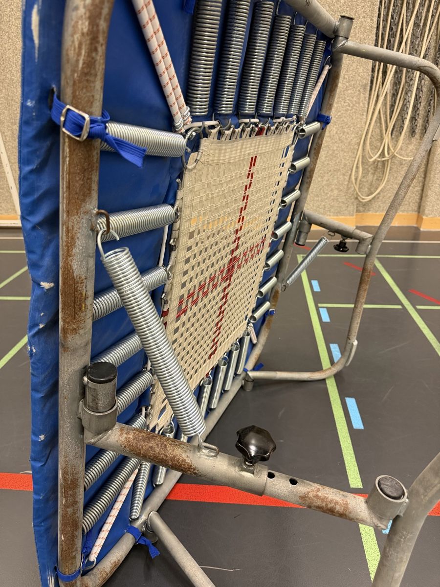 Trampoline: Mini Trampolin blau mit Federn gebraucht – Gebraucht aus Zürich von Frodokauft 6