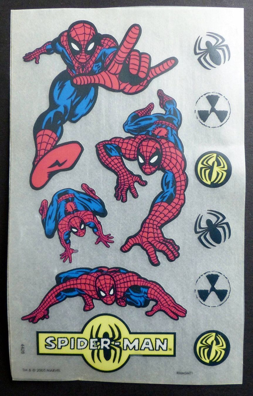 Fumetti: SPIDER-MAN 2005 TRANSFERS 1 SHEET – Nuovo (secondo la descrizione) da Lugano venduto da YouWantUS
