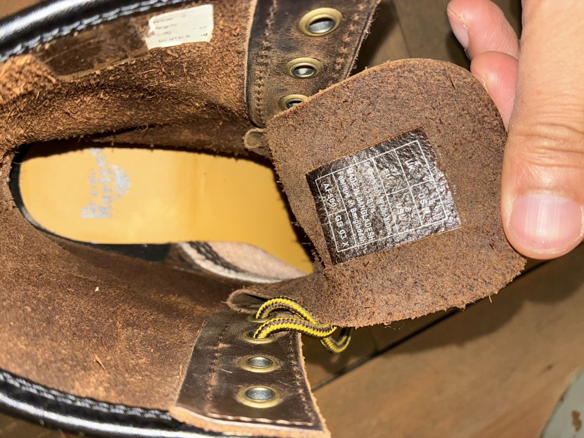 Dr. Martens Scarpe da donna: Dr. Martens Boots Braun Leder – Usato da Ziegelbrücke venduto da D_ZH 2