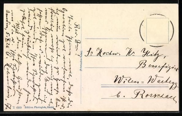 Cartoline postali: AK Amden, Ortsansicht mit Leistkamm – Usato da Berlin venduto da bartko-reher 1