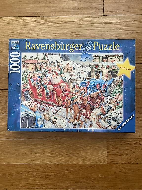Ravensburger Puzzles: Ravensburger Puzzle 1000 Teile Weihnachten – Gebraucht aus Muttenz von Bugijeta