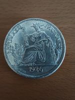 Silbermünze 0,900 - 27 gr.  Jg.1926 / 1 Piastre de Commerce