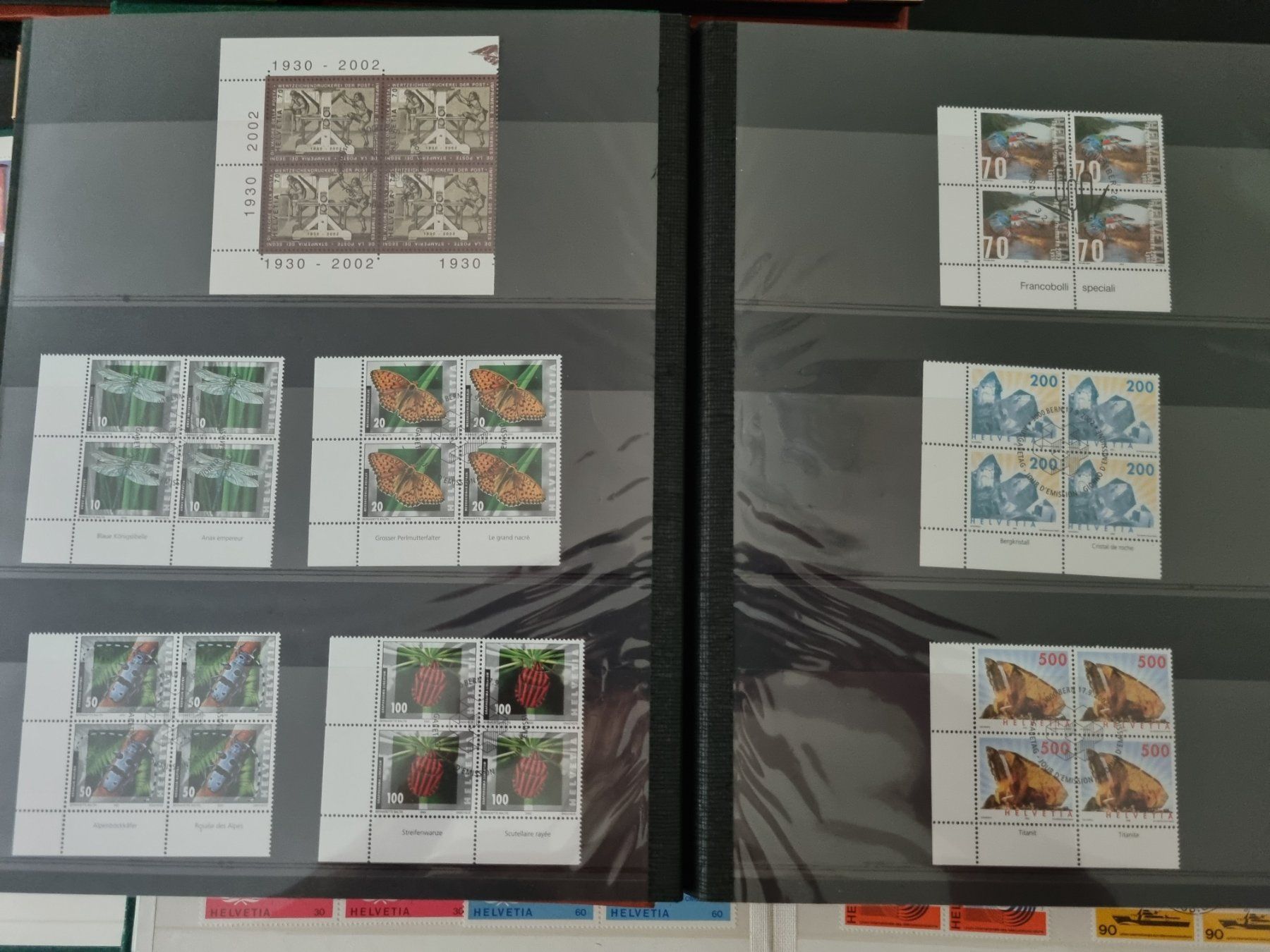 Tutti i francobolli: 7 Alben mit Viererblocks, etc - hoher Katalogwert – Usato da Gümligen venduto da Geniusbuy 3