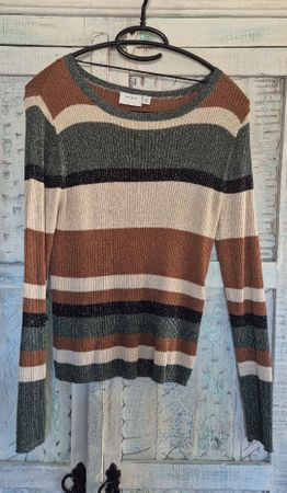 Vila Strickpullover, gestreift, Grösse M, neuwertig