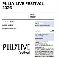 Pully live festival 25.06.2026
