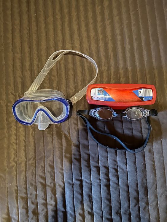 Taucherbrille Kinder 4 Jahre Aqua Sphere Vista Schwimmbrille | Mit UV-Schutz & Anti-Beschlag | Für Erwachsene | Silikondichtung | Made In Italy UV Schutz Schwimmbrille - Foto 10