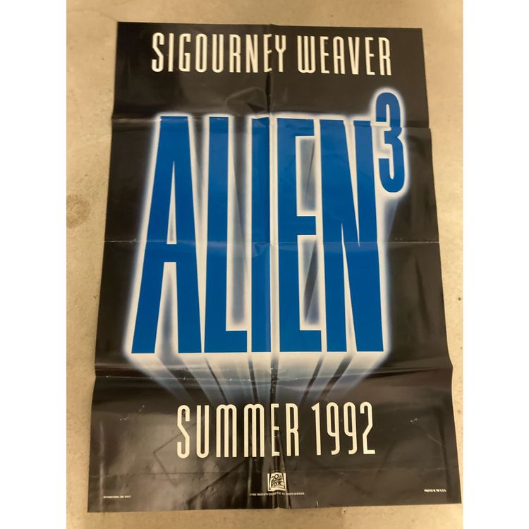 Original Alien 3 Filmplakat von 1992 - Top Zustand! (Gebraucht) in ...