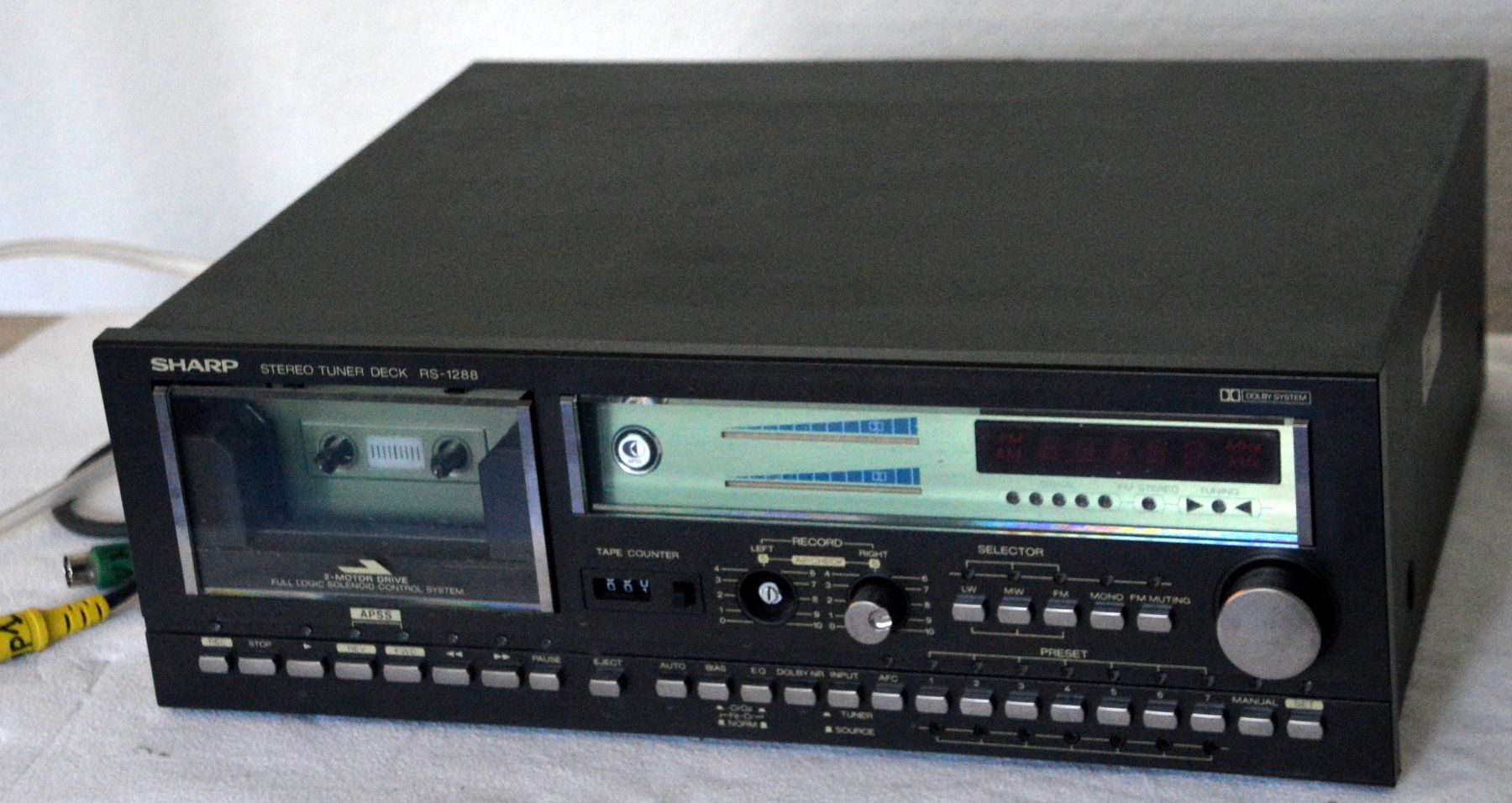 Sharp Registratori: Sharp RS-1288H Deck Kassette / cassette – Difettoso da Collonges venduto da arashee 1