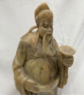 Statuette: Chinesischer  Prasser - antike Figur – Usato da Niederuzwil venduto da LaBambola 1