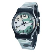 Kinder Armbanduhr im Camouflage Look