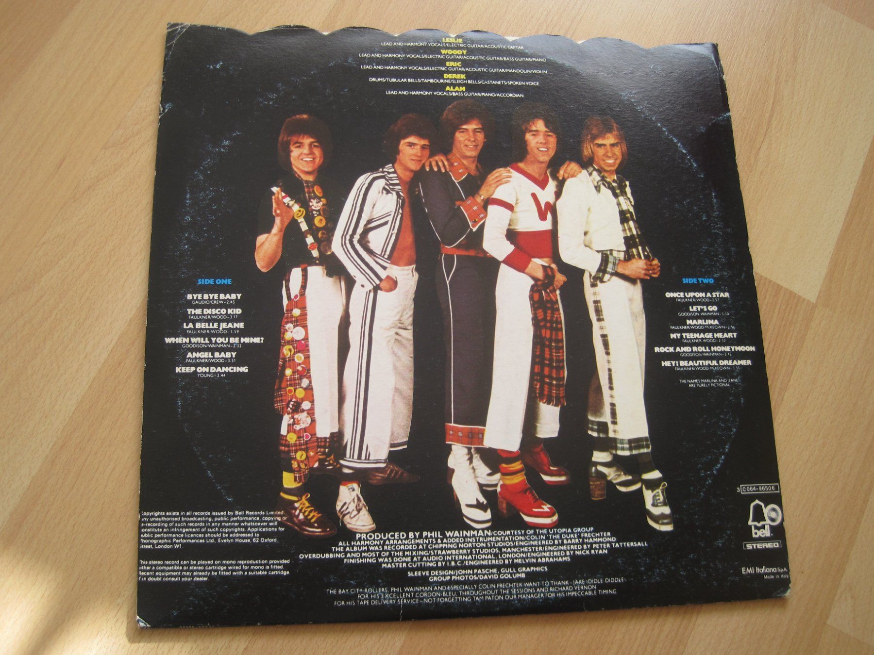 Dischi in vinile: Bay City Rollers Once Upon A Star  LP  1975 – Usato da Gossau SG venduto da Noryflory 1