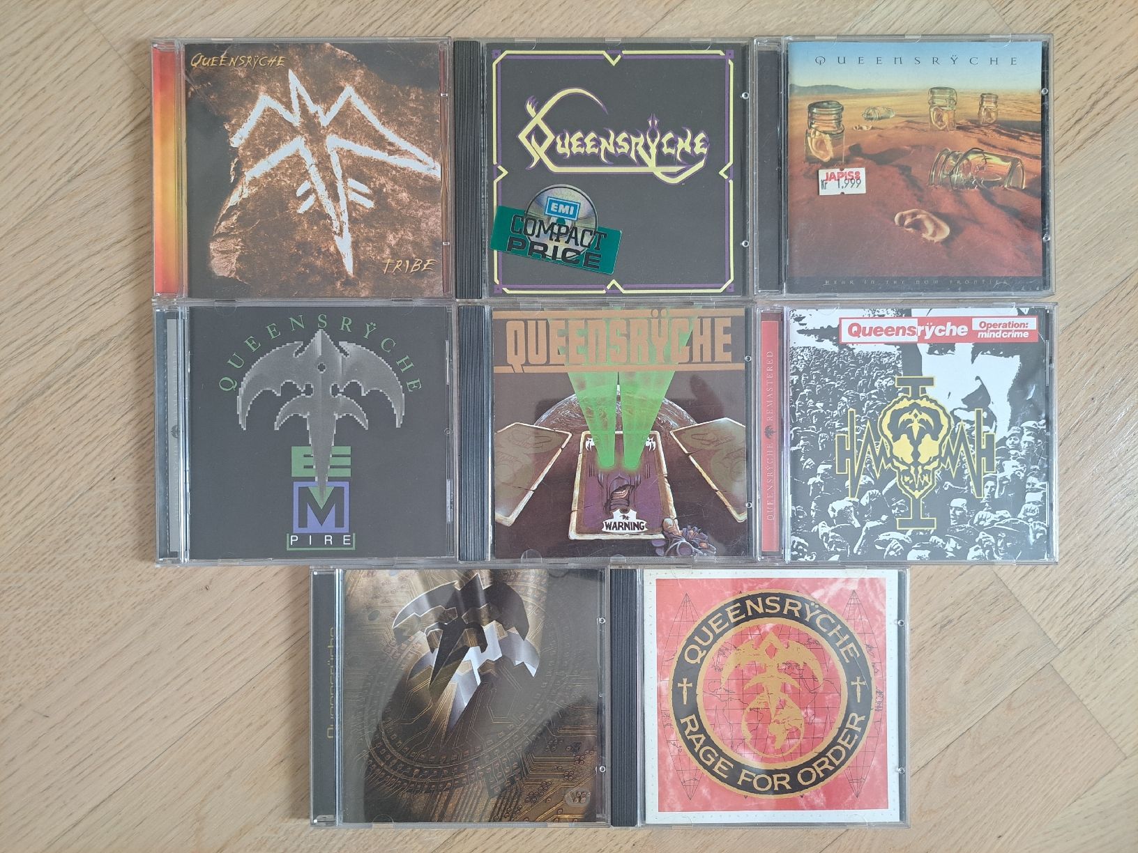 CD: Queensryche CD's  Sammlung  – Usato da Schüpfen venduto da Sonata85