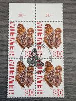 Briefmarken 4er Block Schmetterling HELVETIA 80 Rappen