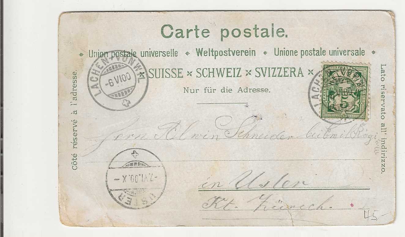 Cartes postales: Brienz, 1900 – D'occasion à Spiez par Niesen20 1