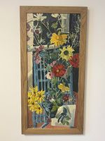 Ölgemälde "Sommerblumen"