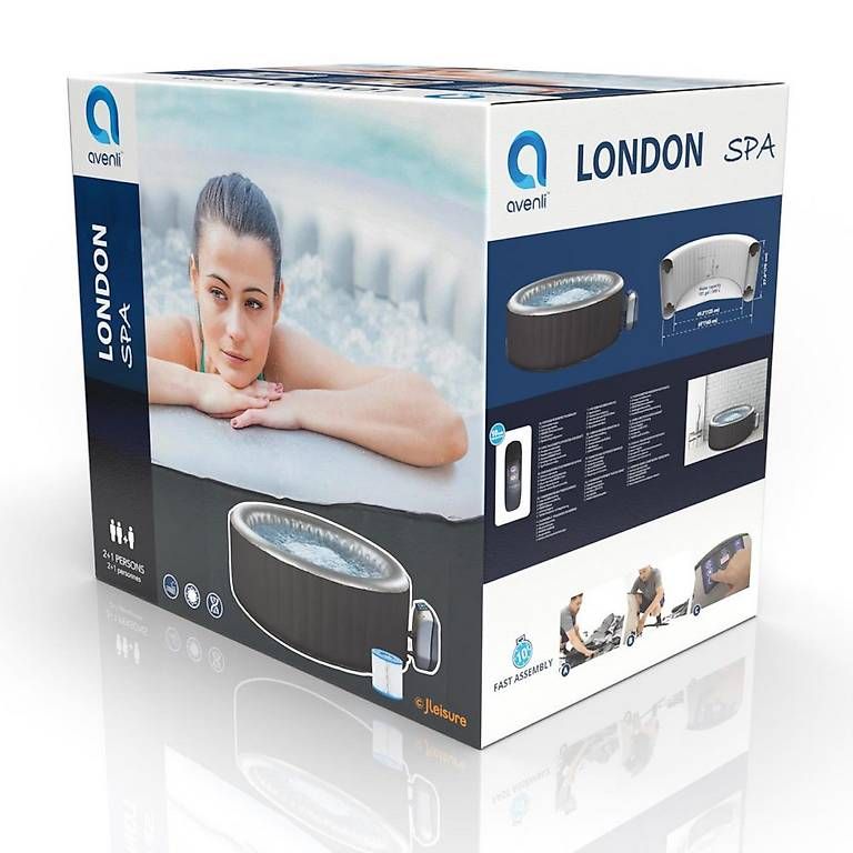 Whirlpool: Whirlpool Selection Outdoor Spa "London" 165 cm – Neu (gemäss Beschreibung) aus Hofstetten SO von basilea9