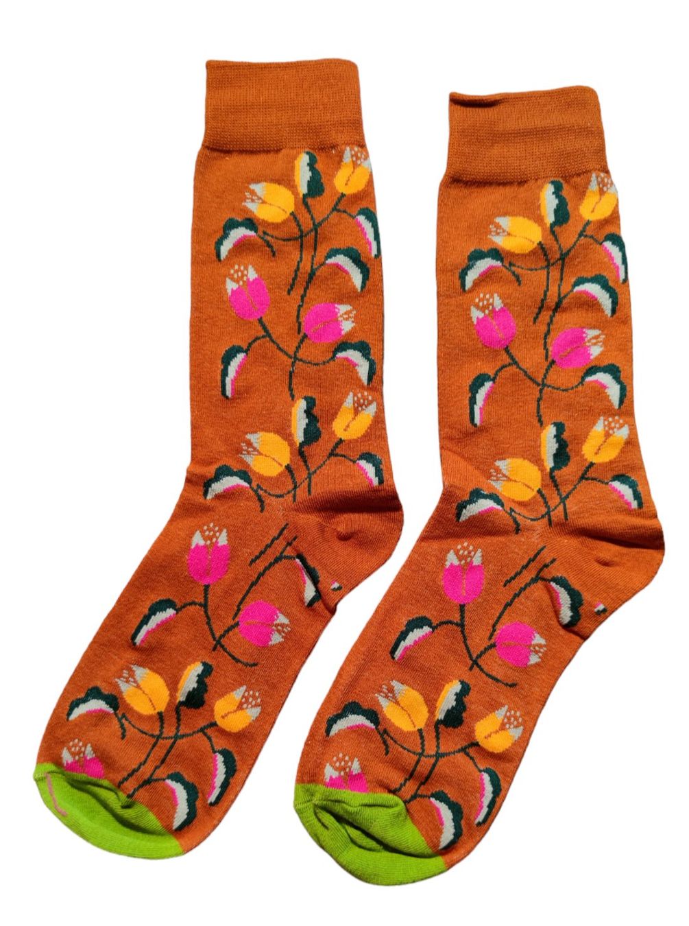 Calze: Socken Blumen / Flowers / Vogel / Bird – Nuovo e nell'imballaggio originale da Zürich venduto da amysmith 1