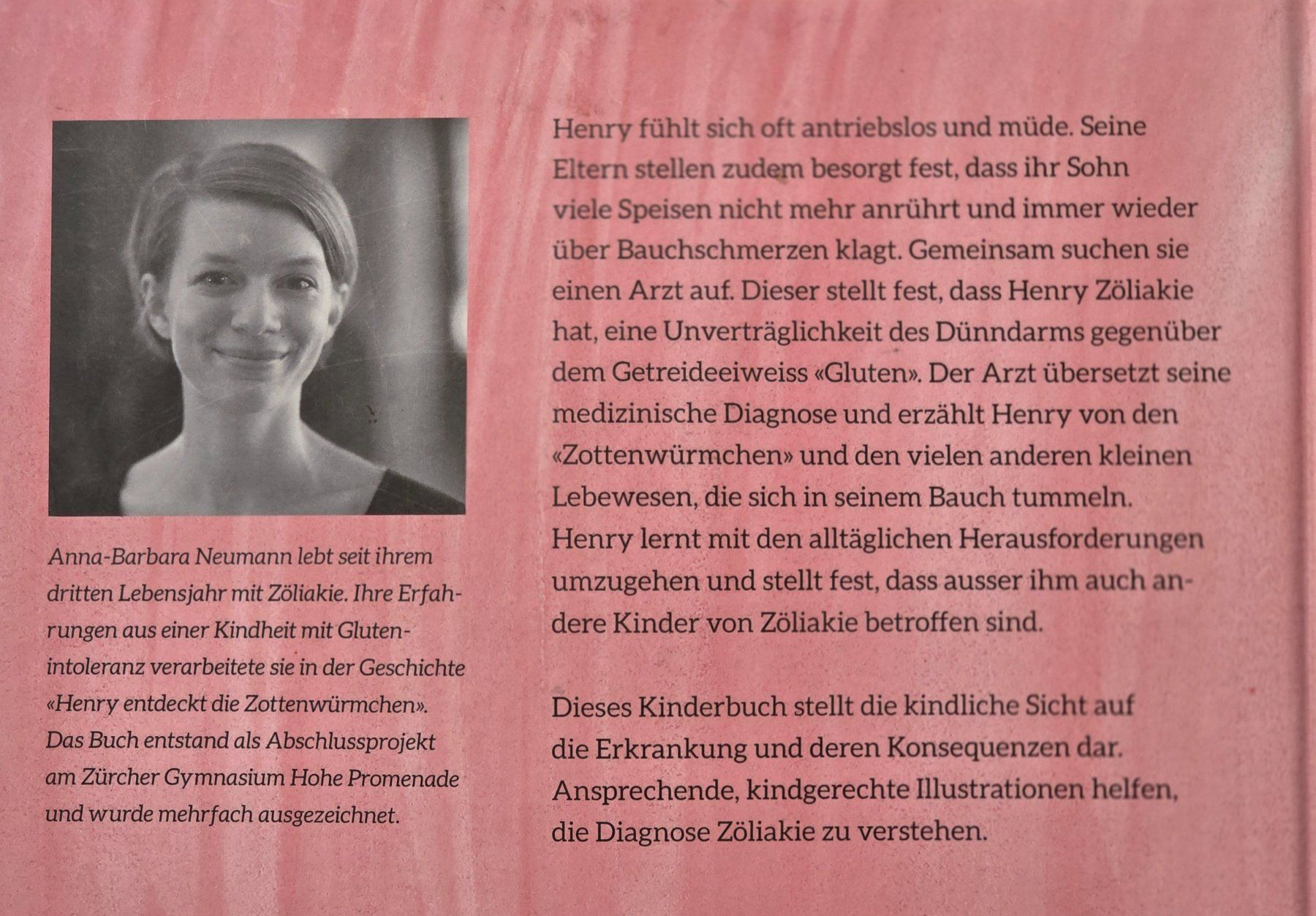 Libri: HENRY ENTDECKT ZOTTENWÜRMCHEN Mutmachbuch Zöliakie Neumann – Usato da Dürnten venduto da Bachtelrider_ 2