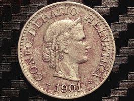 1901 - 10 cts. 1.00 Mio.!!! 2.96gr!!