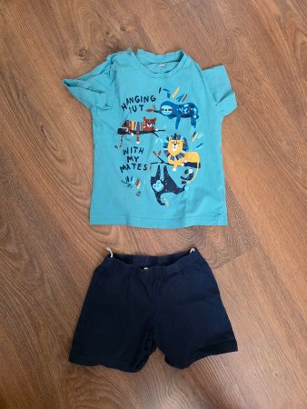 Kurzarm Pyjama 2-teilig Gr. 98/104