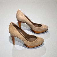 NEUE Gianvito Rossi Pumps Wildleder mit Plateau Gr.- 36½