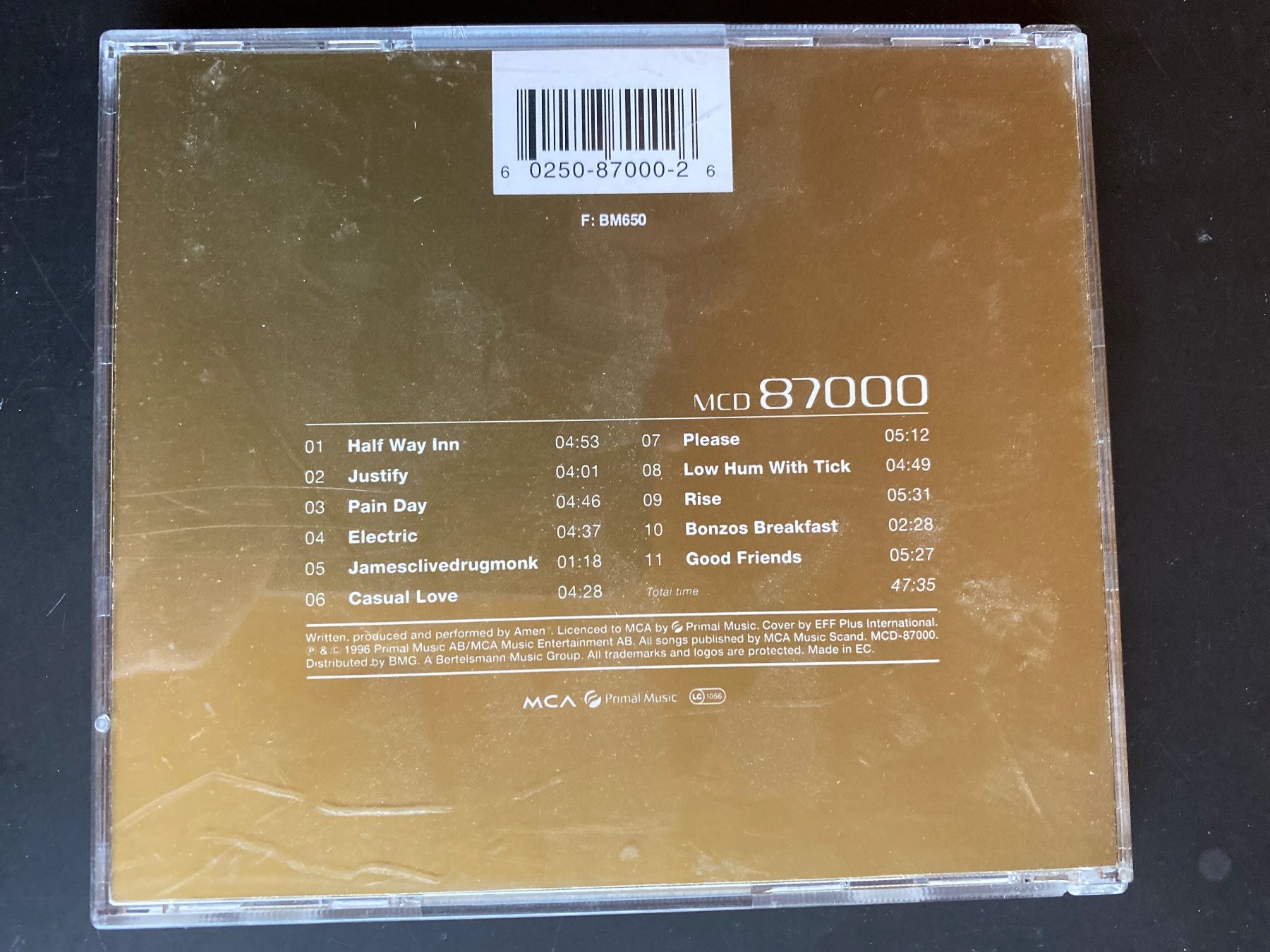 CDs: Amen - Silver – Gebraucht aus Engelberg von Delraich 1