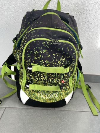 Neoxx Schulthek / Schulrucksack, Top Zustand, Grün 🎒