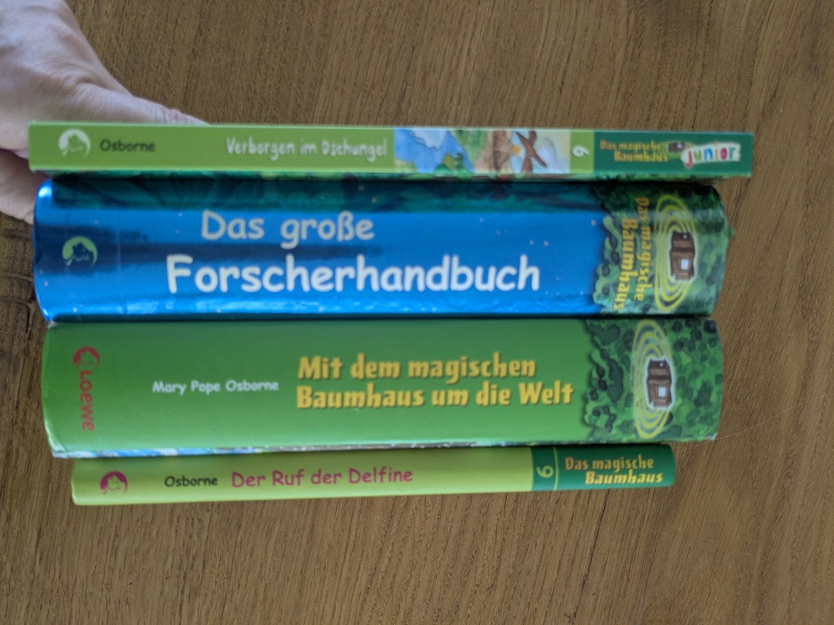 Libri: Das magische Baumhaus - vier Bücher  – Usato da Wohlen AG venduto da merkur0300 3