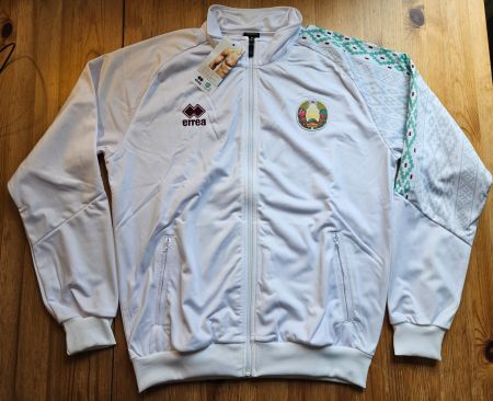 Belarus Jacke errea NEU Gr. L Fussball Weissrussland