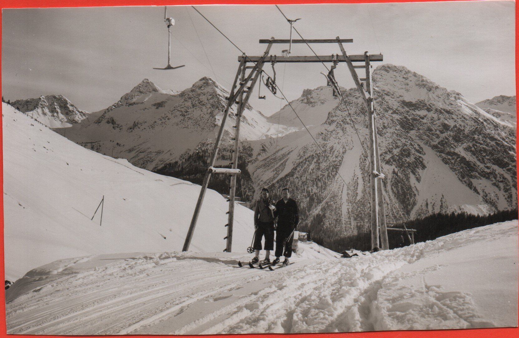 Ansichtskarten: AROSA Carmenna Skilift – Neu (gemäss Beschreibung) aus Jona von philajona