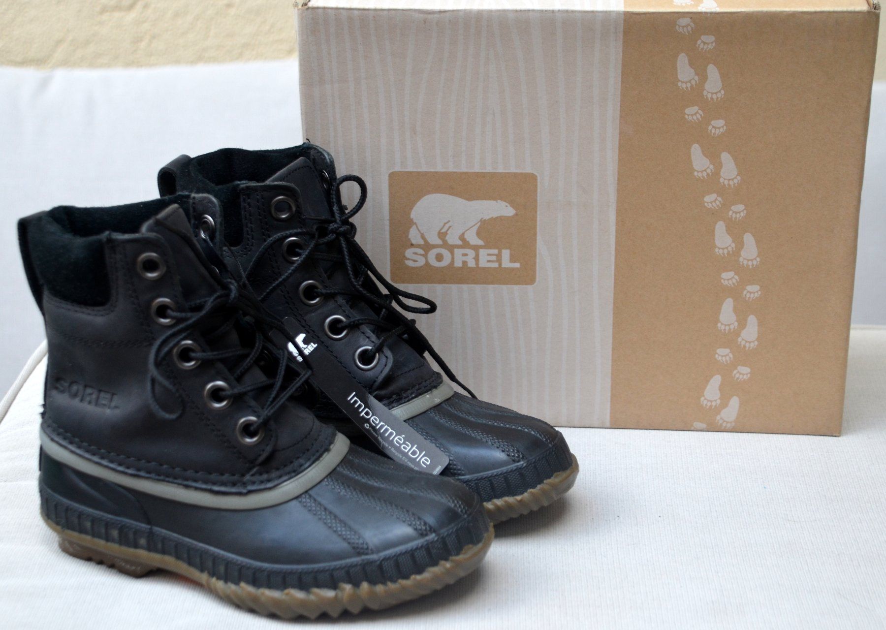 Sorel Scarpe per ragazzi: Sorel Boots / bottes .32 – Nuovo e nell'imballaggio originale da Collonges venduto da arashee