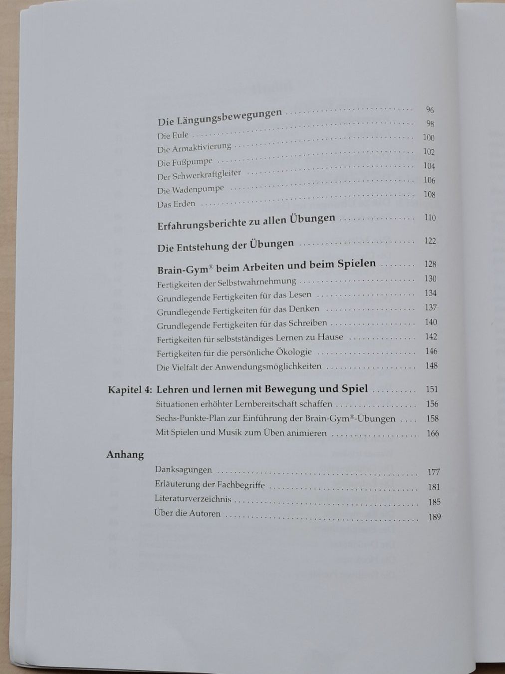 Livres: Brain-Gym Das Handbuch – Neuf (Voir description) à Kägiswil par cor_6j65 3