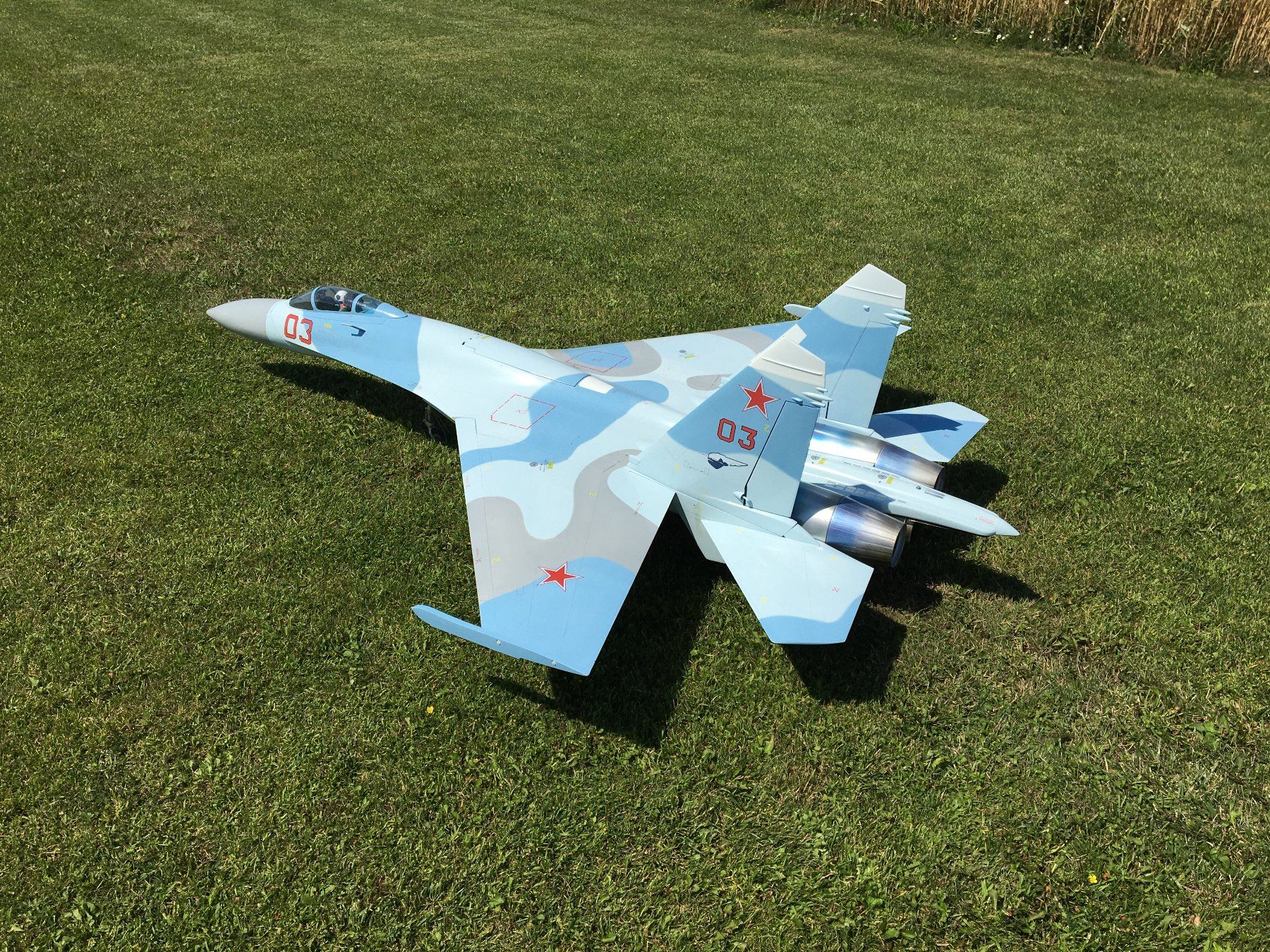Modellismo RC: SU-27 von HT-Modellbau – Usato da Aarberg venduto da M1999