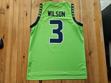 Seattle Seahawks Trikot Nike #3 Wilson Gr. M NFL Football