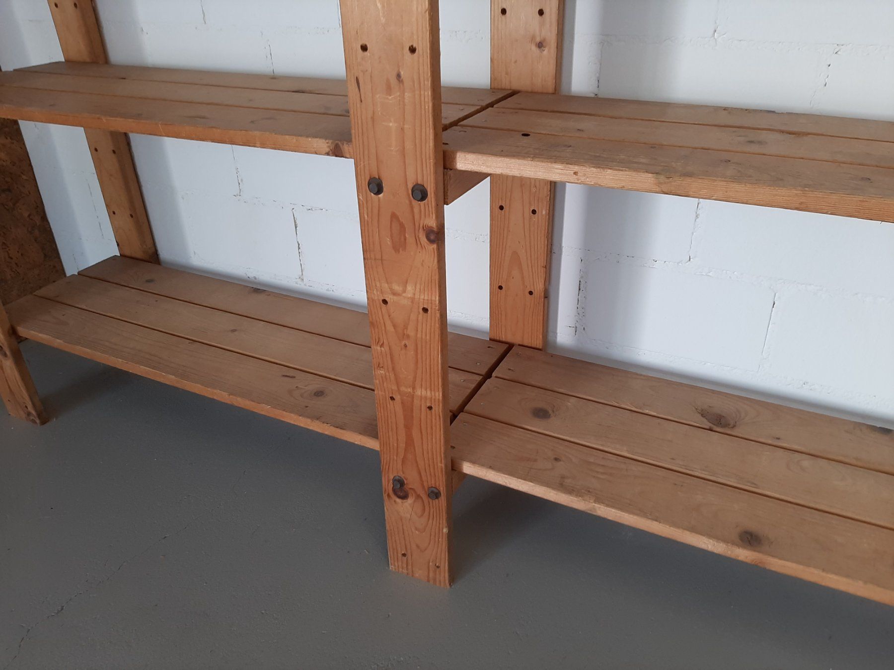 Regale: HOLZ-REGAL, unbehandelt, einfache Montage – Gebraucht aus Kreuzlingen von mazi07 2