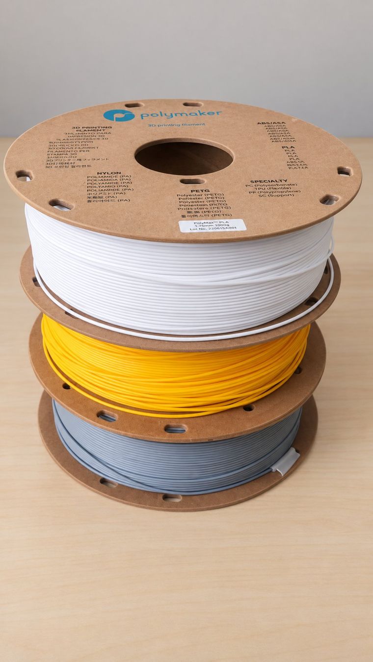 Filamento: 3 x Polymaker PolyLite LW-PLA – Usato da Zürich venduto da sfrei111