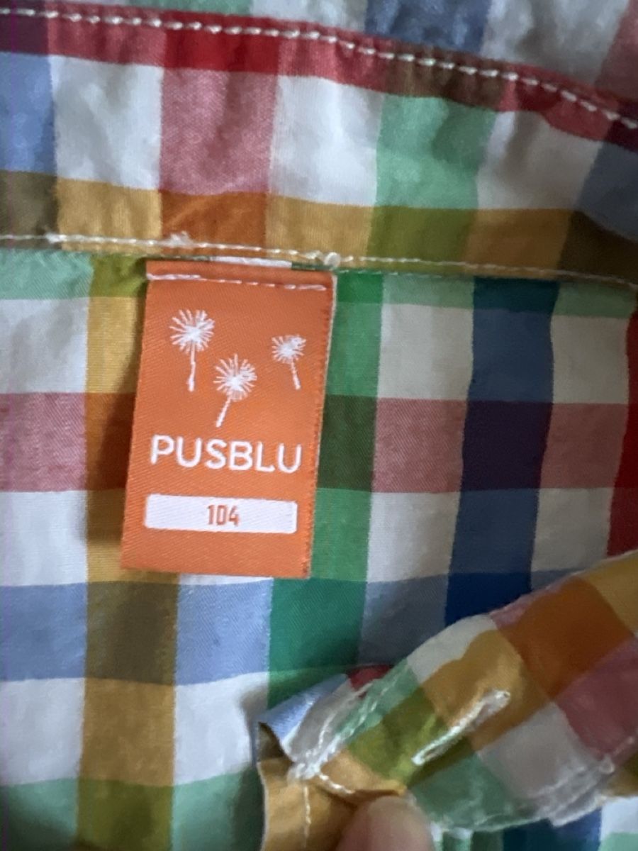 Chemises, T-shirts & Polos: Hemd Gr. 104, bunt kariert – D'occasion à Oensingen par katepe 1