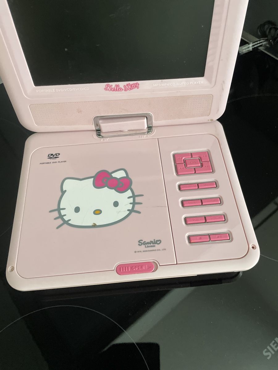 Hello Kitty compact DVD Player Lecteur DVD portable Hello Kitty