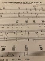 verkaufe Noten von The shadow of your smile