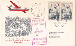 Erstflug Swissair Paris - Bern 1967