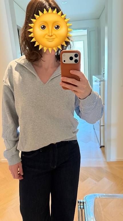 Pulls & Sweat-shirts: Lamarel Pulli, m, grau – D'occasion à Zürich par KimKriKle