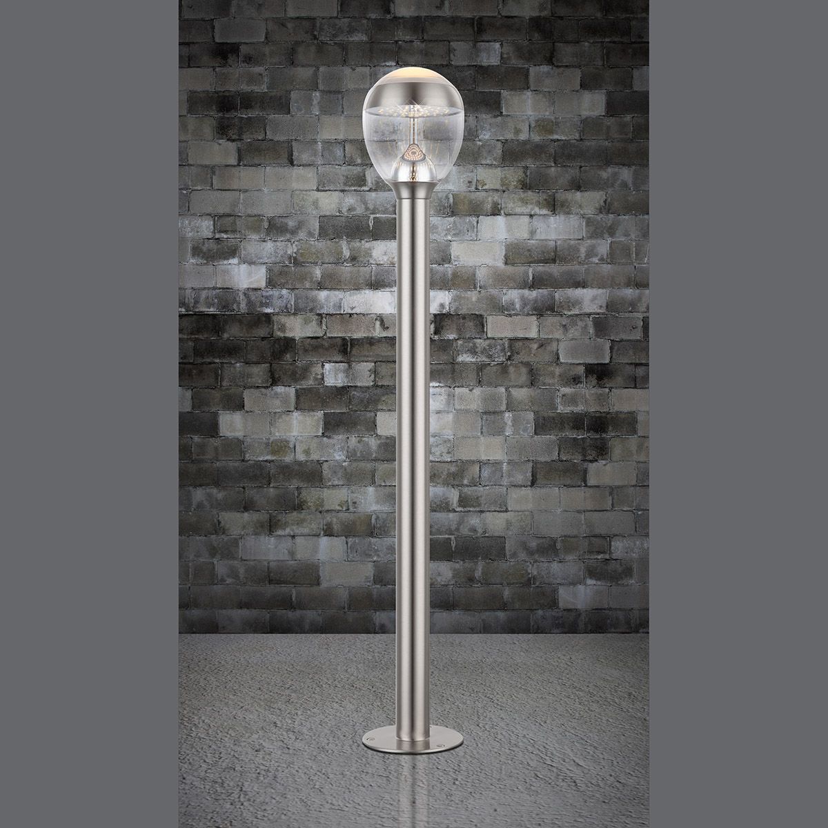 Lampade: LED Aussen Stehleuchte, 99 cm Höhe, IP44 – Nuovo (secondo la descrizione) da Kreuzlingen venduto da Smart-Light