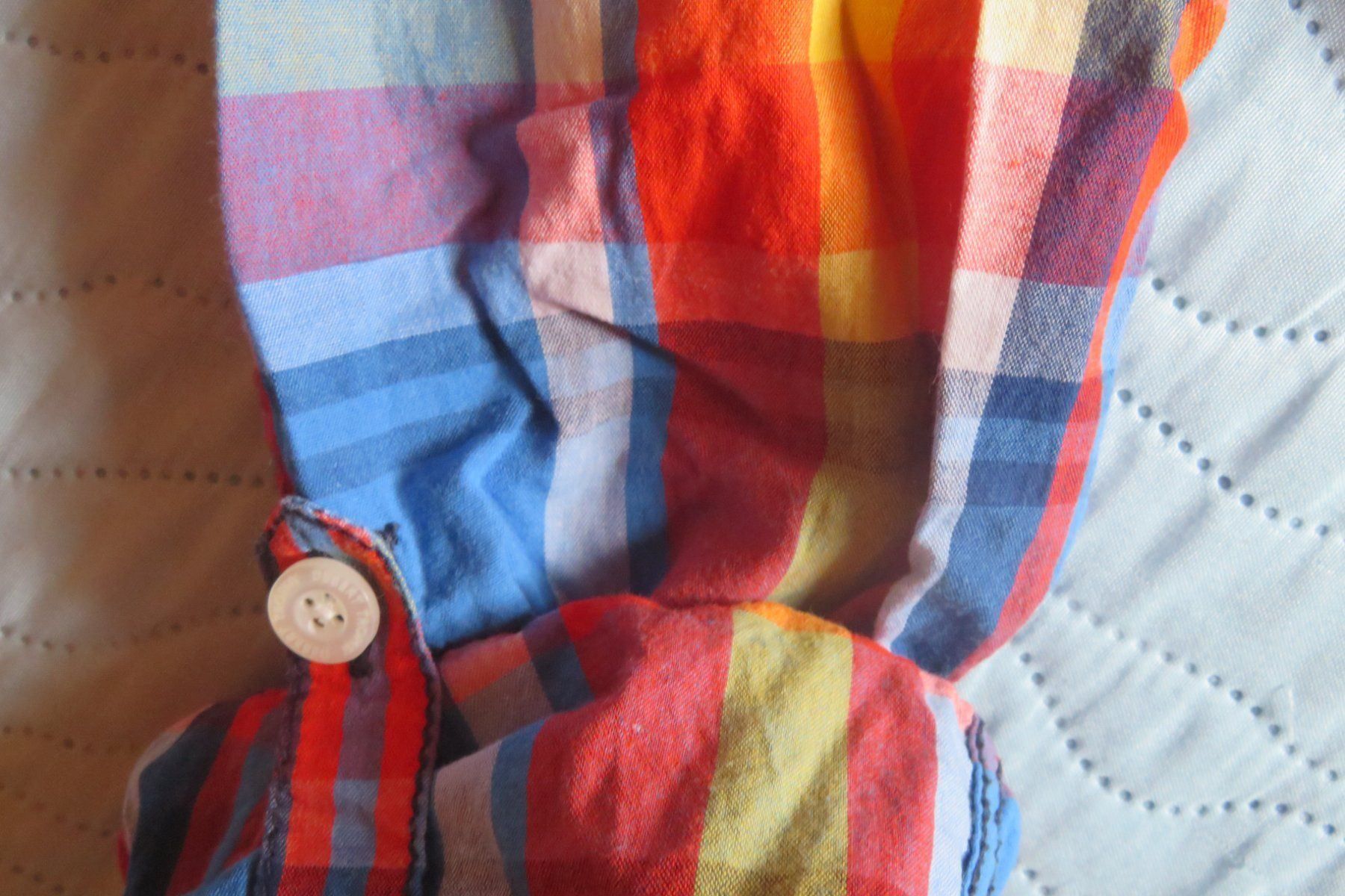 Camicie, T-shirt & Polo: Hemd in Gr. 116 – Usato da Steckborn venduto da Bibendum02 1