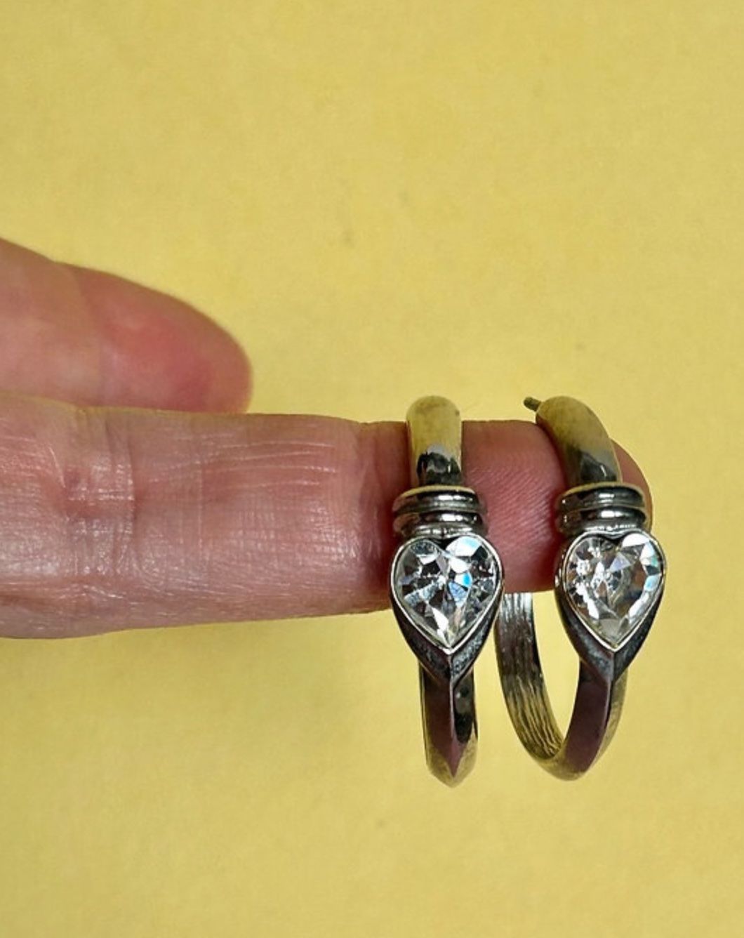 Ohrringe & -stecker: Herz Kreolen – Gebraucht aus Laufen von belleskulptur 6