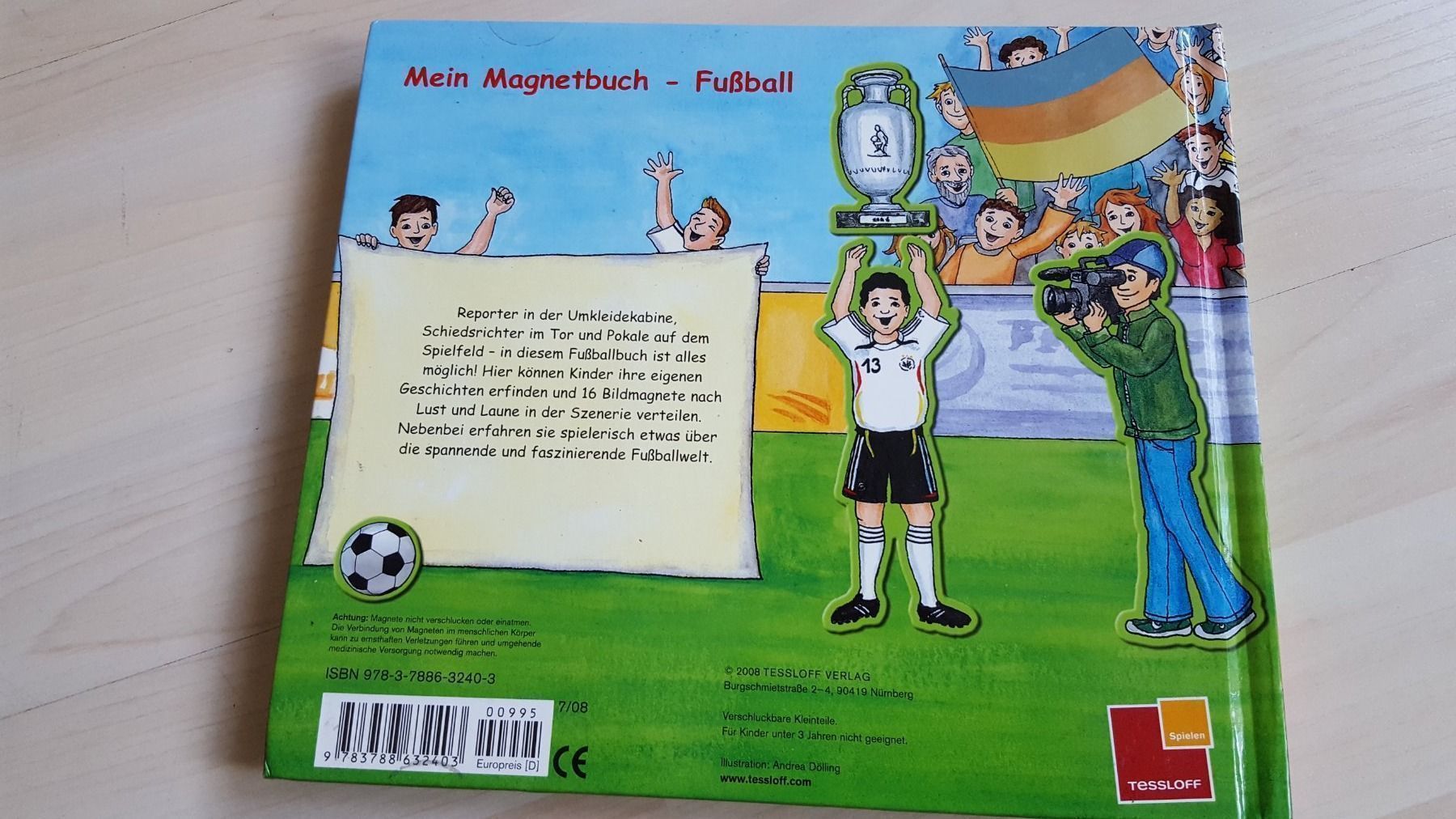 Libri: Mein Magnetbuch Fussball – Usato da Schönengrund venduto da lia_t65g 9